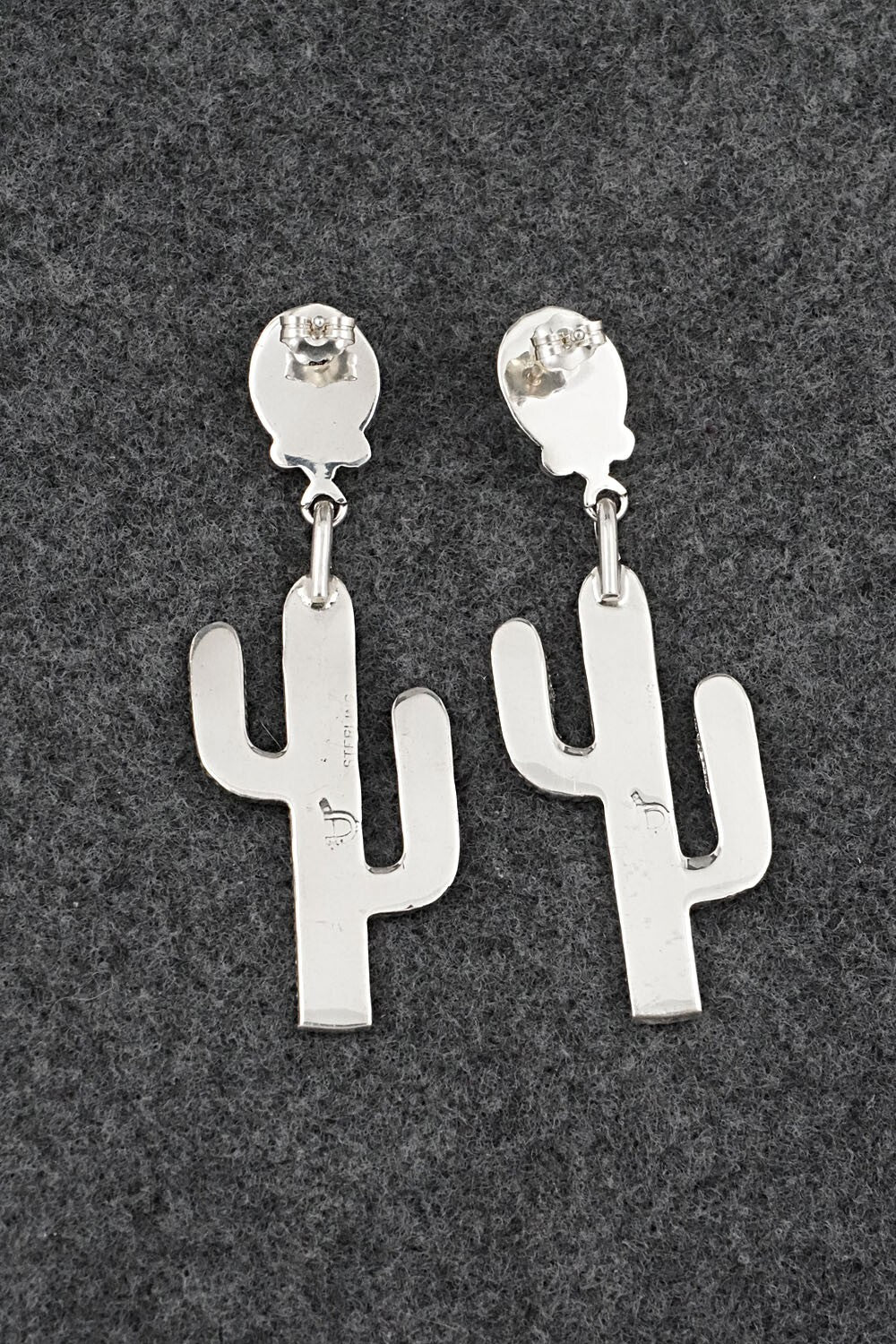 Turquoise & Sterling Silver Earrings - Annie Spencer