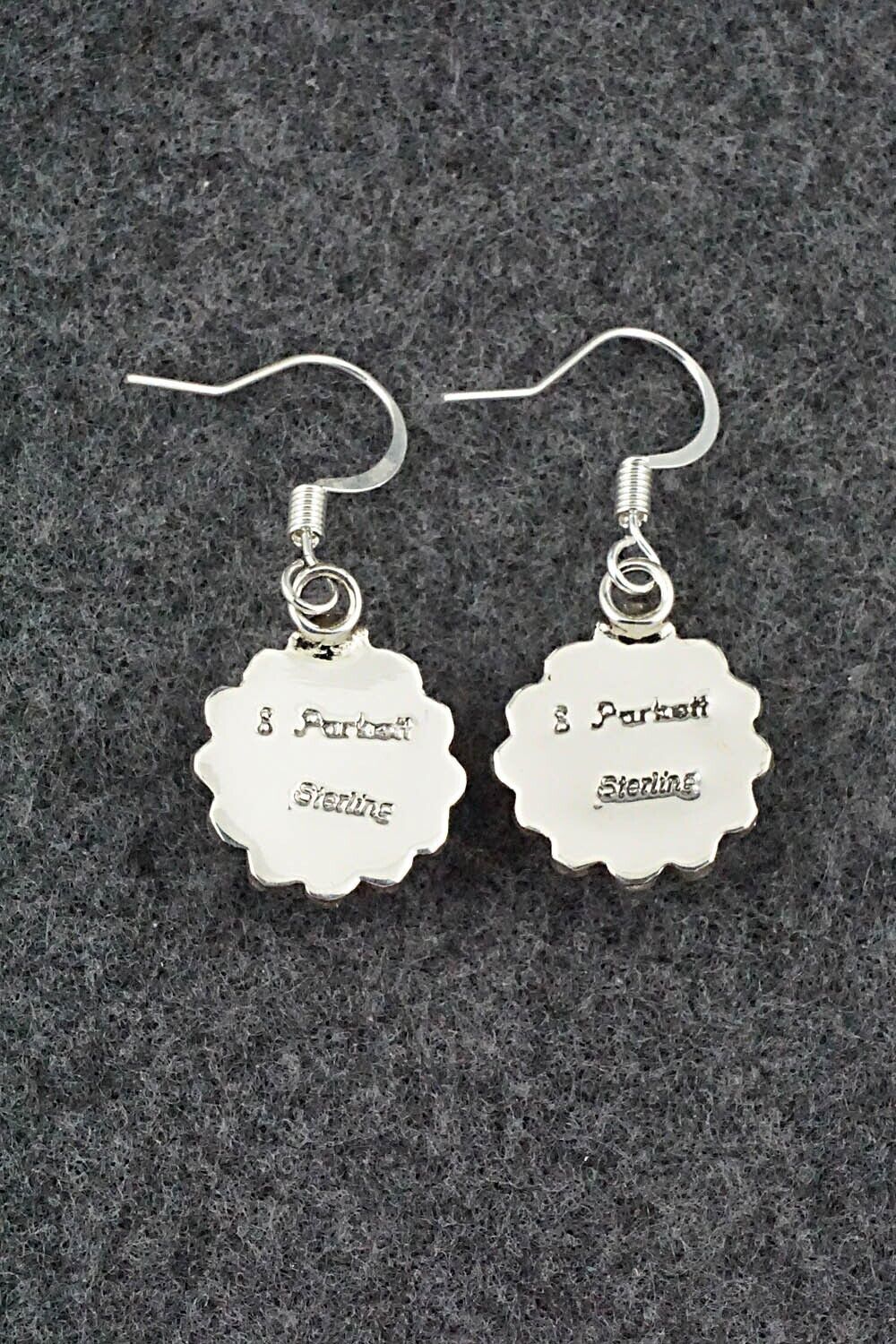 Turquoise & Sterling Silver Earrings - Sandra Parkett
