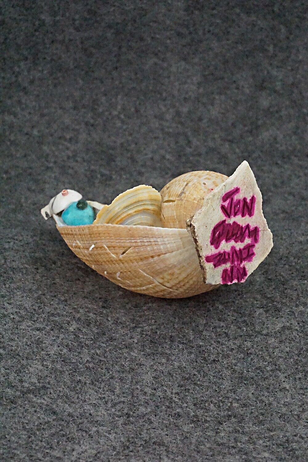 Corn Maiden Zuni Fetish Carving - Jon Quam