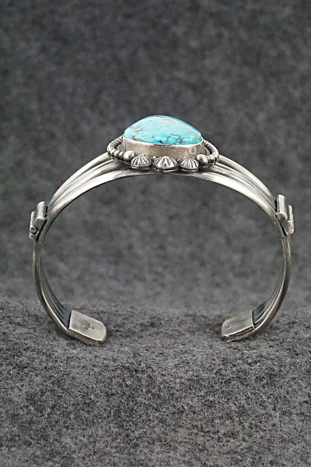 Turquoise & Sterling Silver Bracelet - Michael Calladitto
