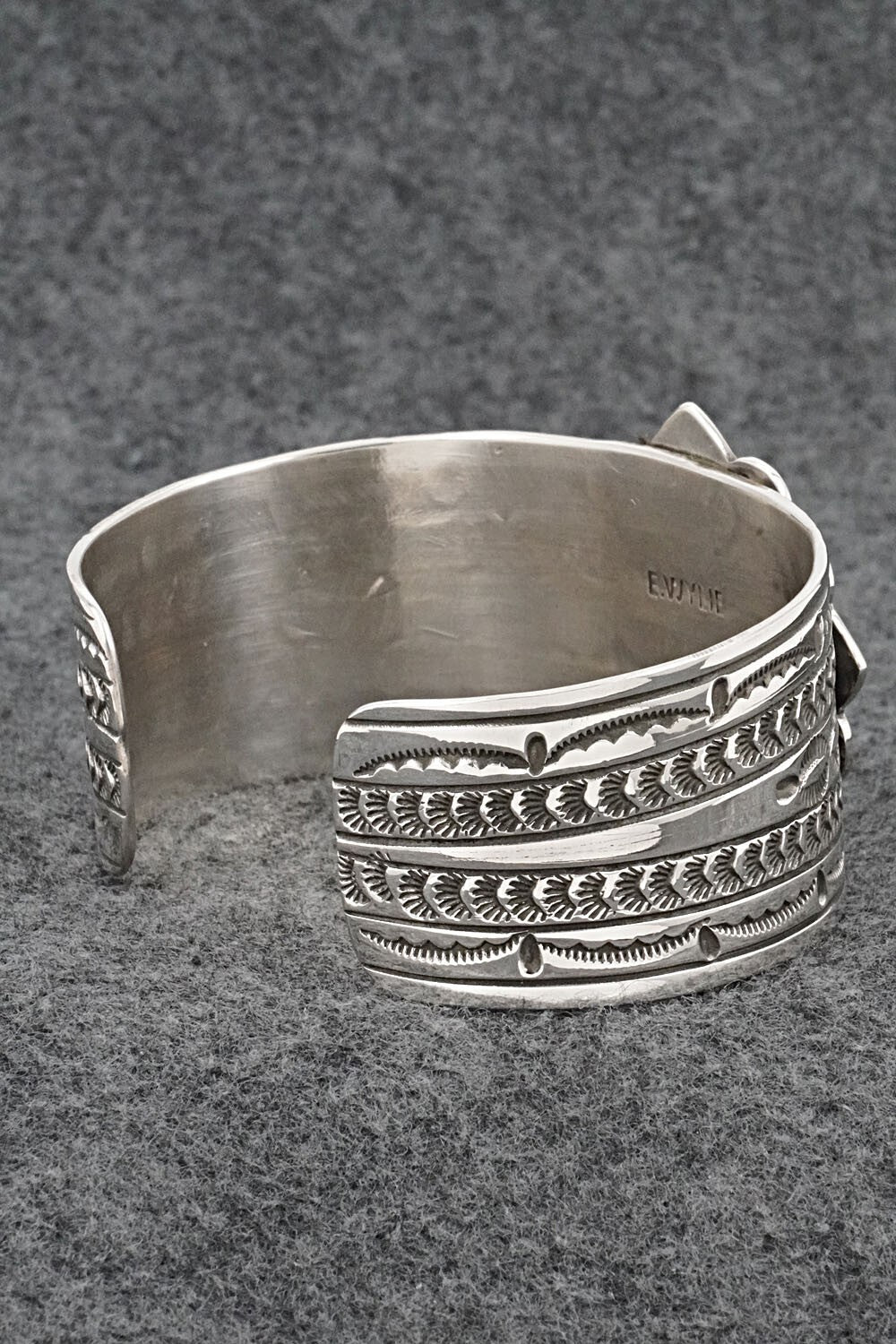 Turquoise & Sterling Silver Bracelet - Eula Wylie