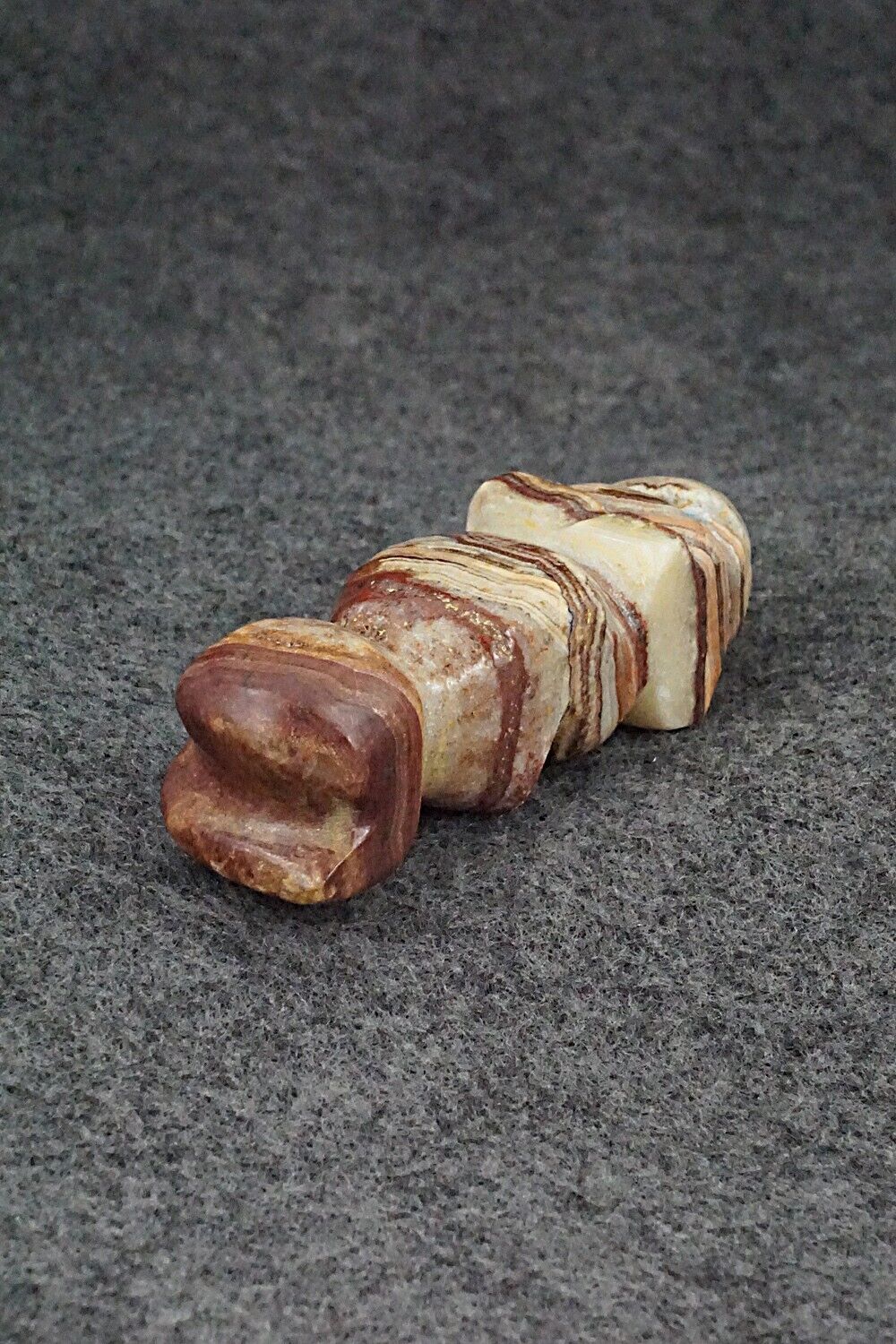Wolf Zuni Fetish Carving - James Panteah