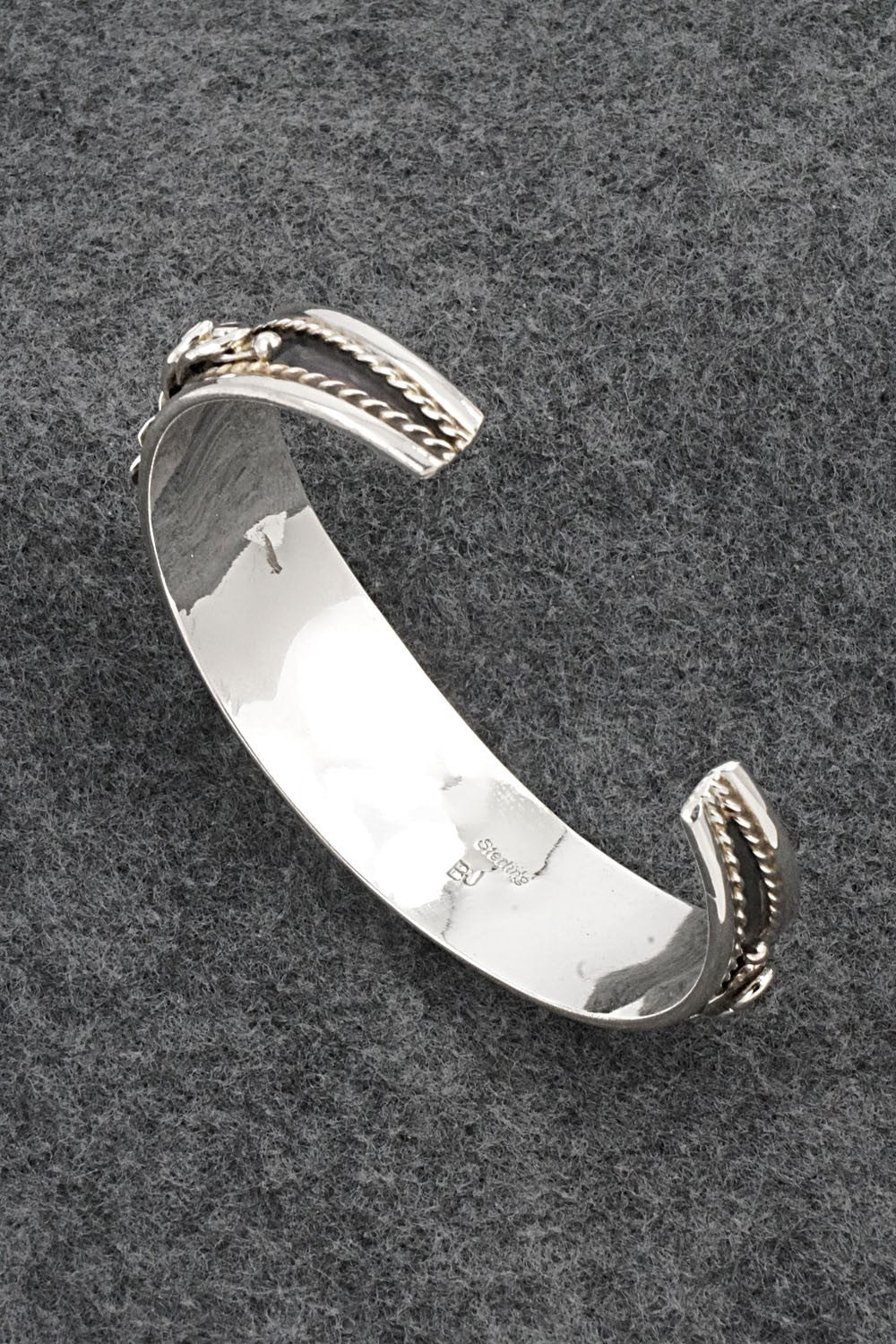 Turquoise & Sterling Silver Bracelet - Bessie Joe