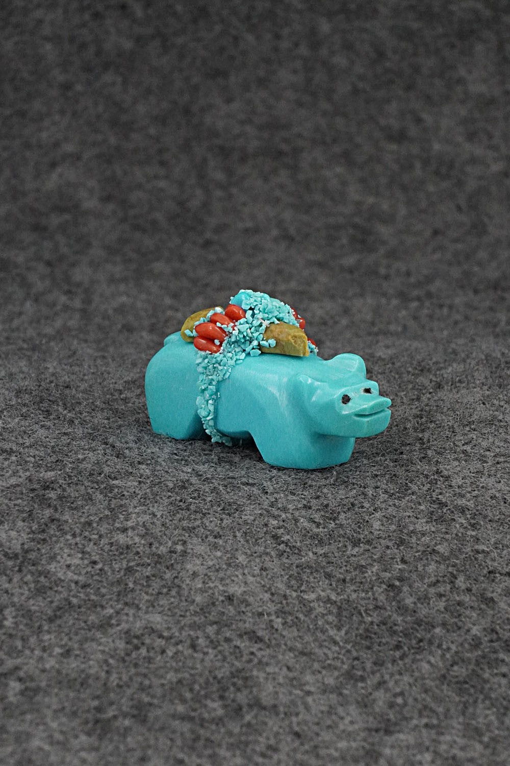 Bear Zuni Fetish Carving - Marvelita Phillips