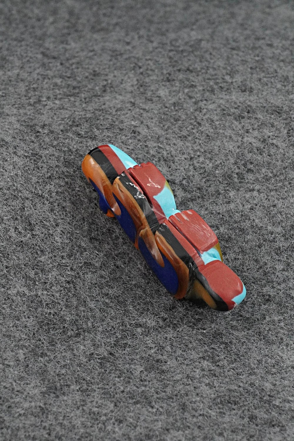 Mountain Lion Zuni Fetish Carving - Reynold Lunasee