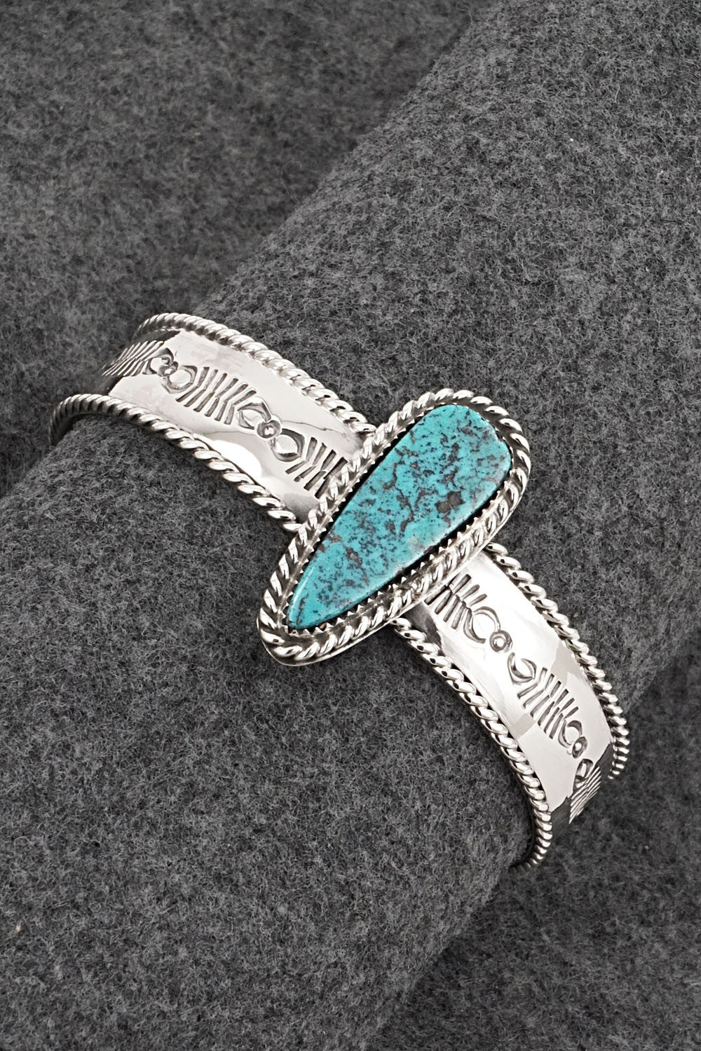Turquoise & Sterling Silver Bracelet - Jason Bahe