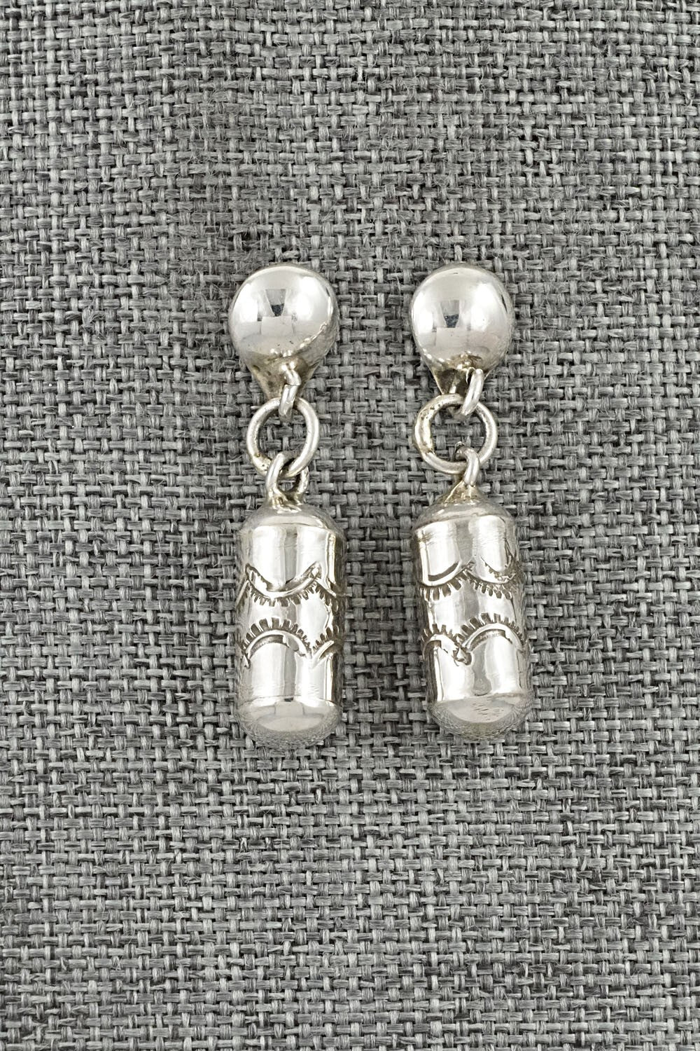 Sterling Silver Earrings - Kim Yazzie