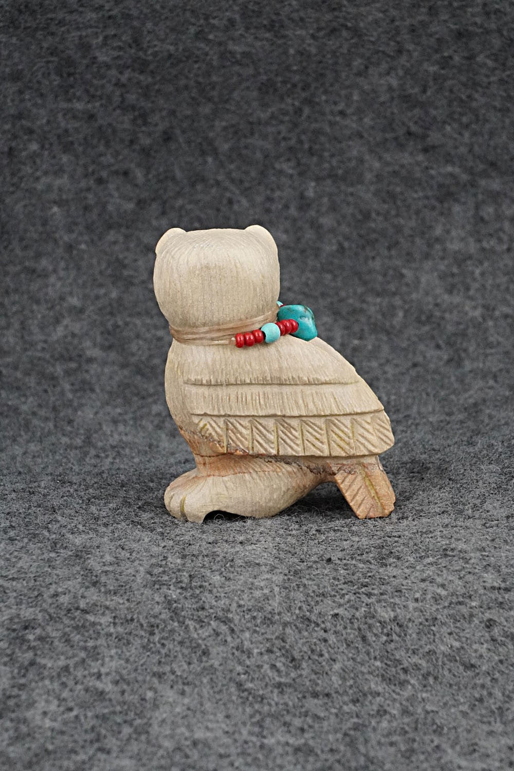 Owl Zuni Fetish Carving - Douglas Martza