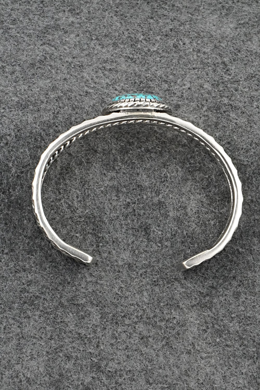 Turquoise and Sterling Silver Bracelet - Roland Dixson