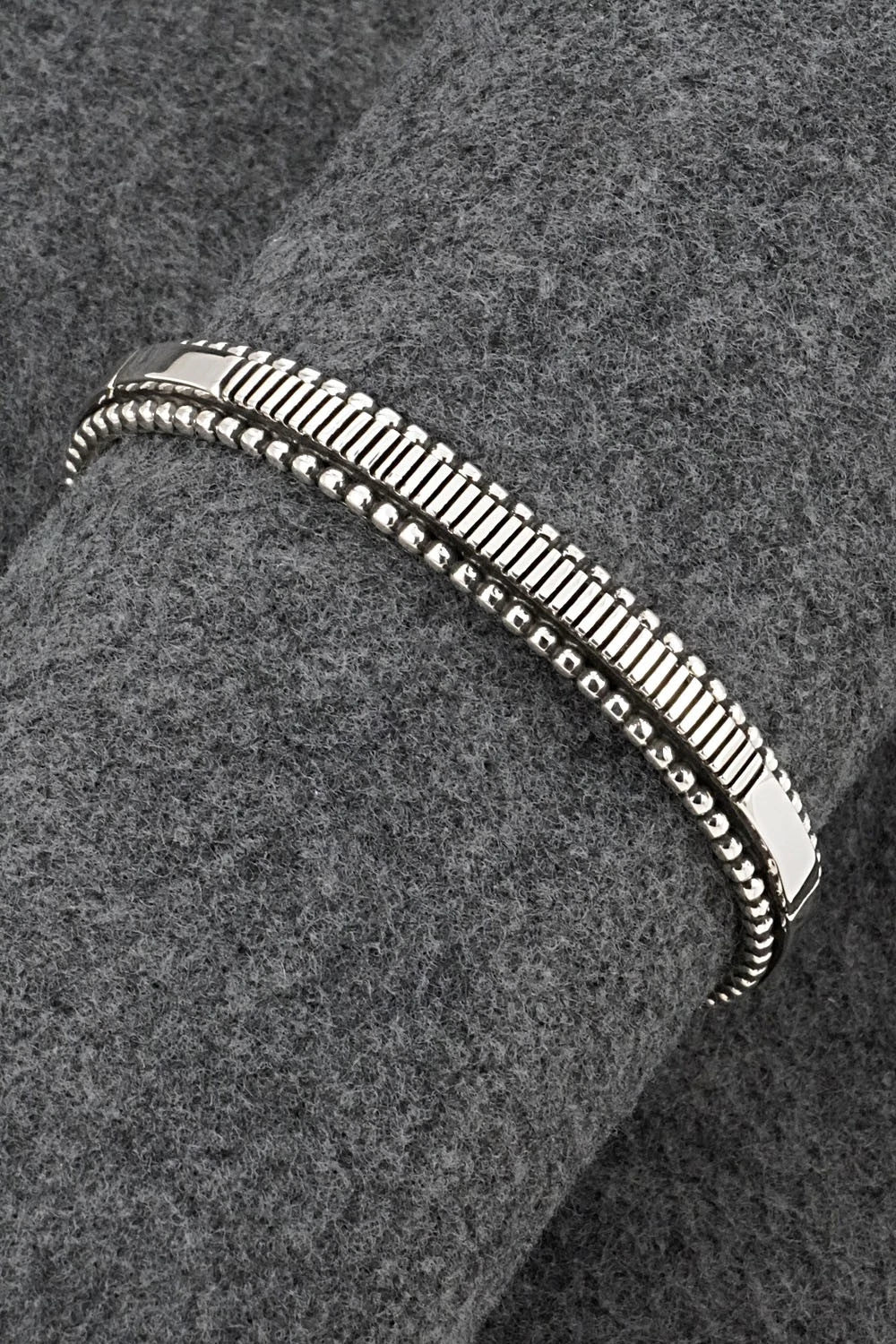 Sterling Silver Bracelet - Jonathan Nez