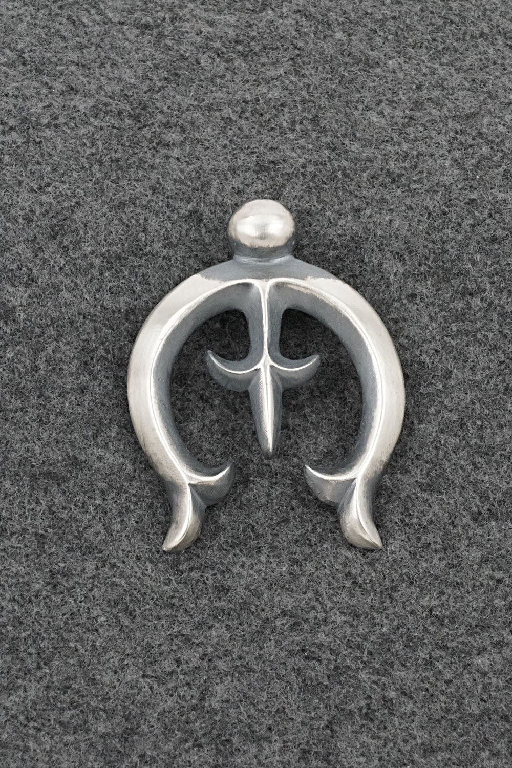 Sterling Silver Naja Pendant - Harrison Bitsue