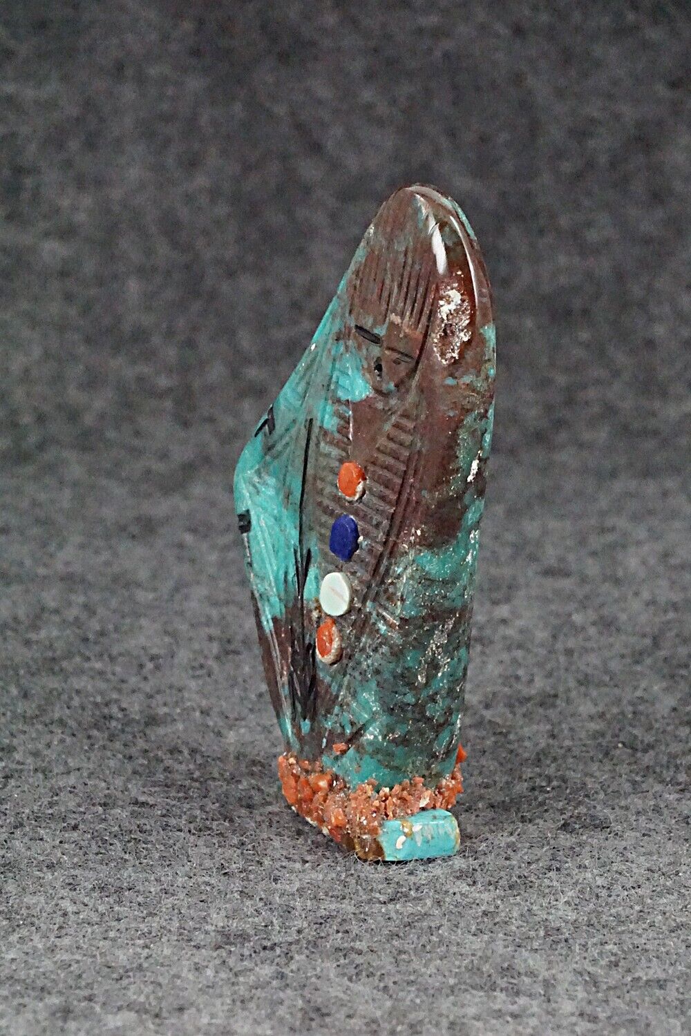 Corn Maiden Zuni Fetish Carving - Gloria Chattin