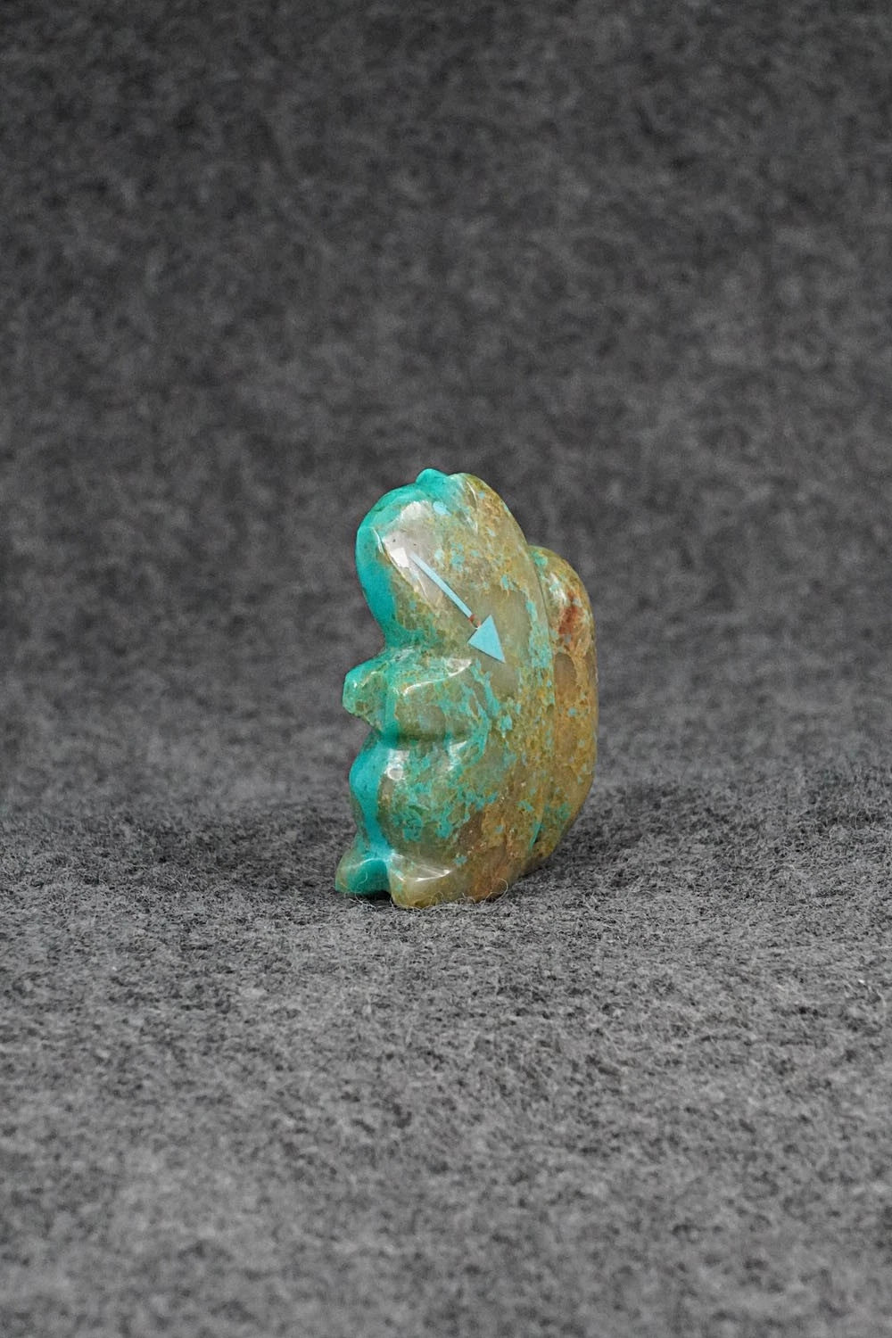 Squirrel Zuni Fetish Carving - Abby Quam Panteah