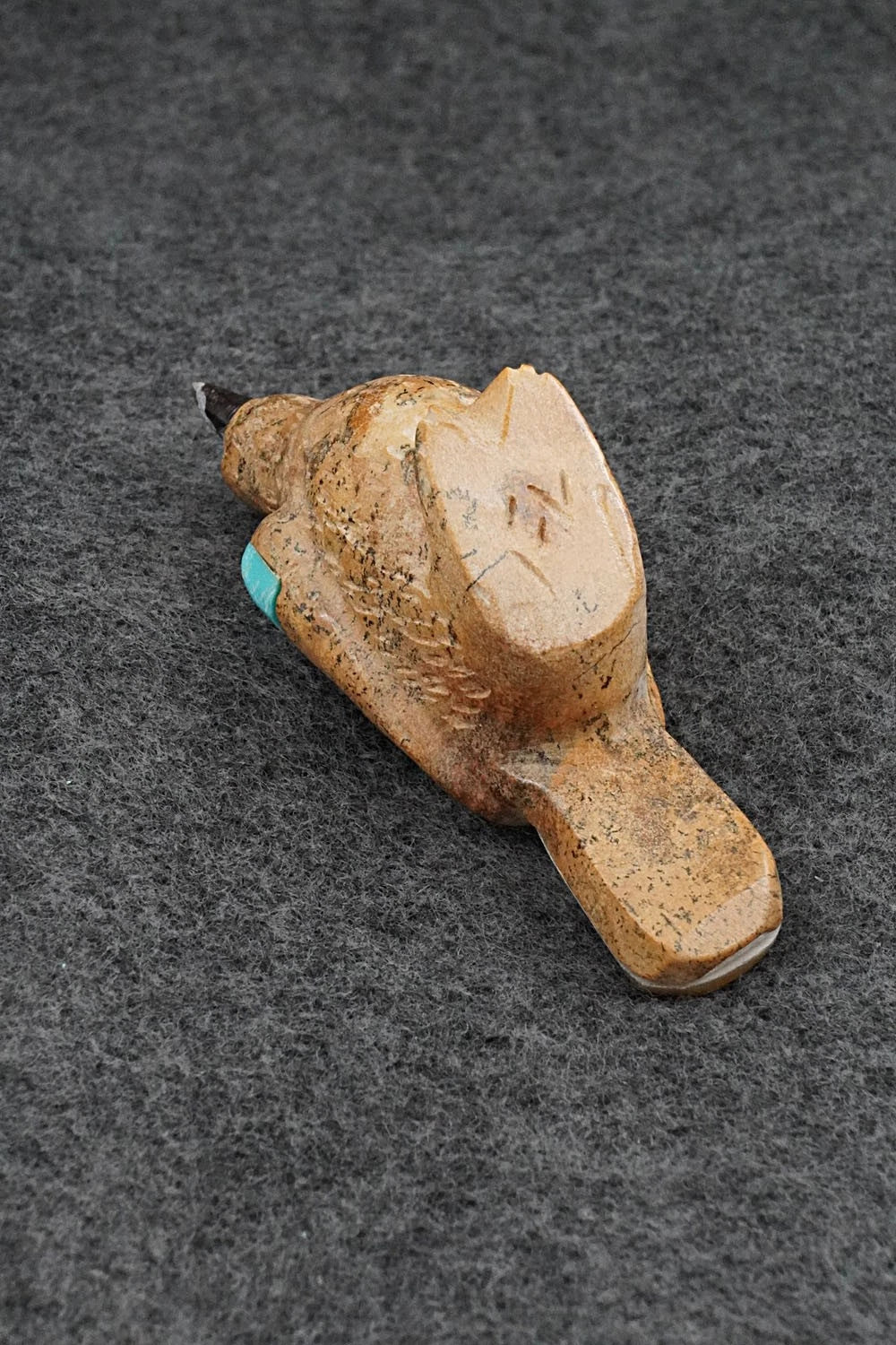 Quail Zuni Fetish Carving - Freddie Leekya