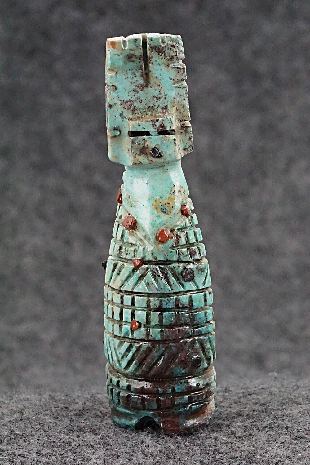 Corn Maiden Zuni Fetish Carving - Carl Etsate