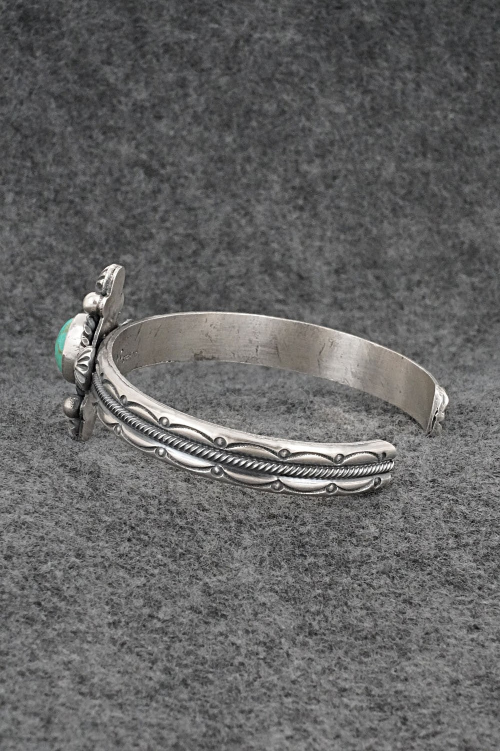 Turquoise & Sterling Silver Bracelet - Michael Calladitto