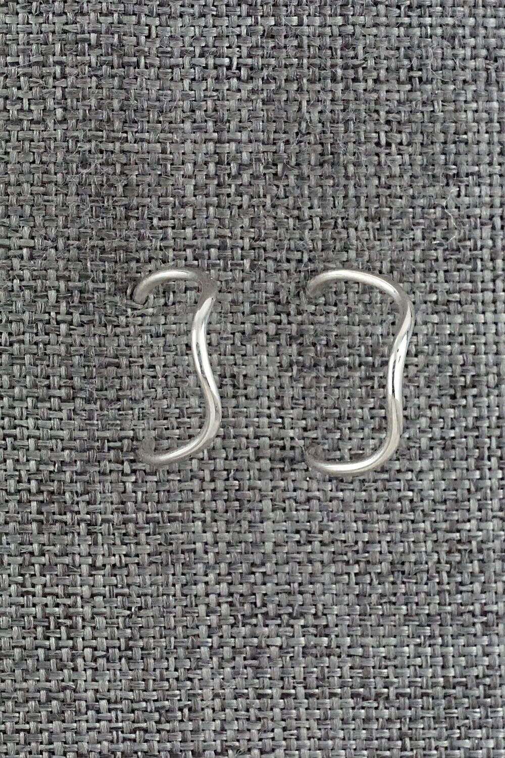 Sterling Silver Hoop Earrings - Elaine Tahe