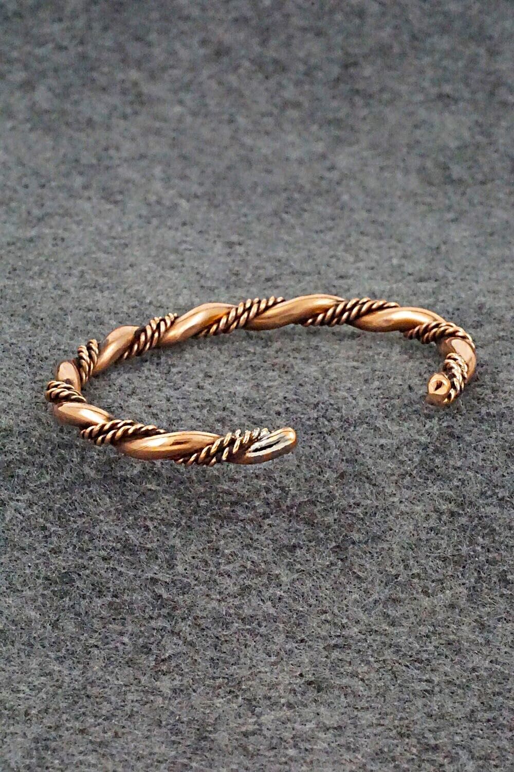 Copper Bracelet - Elaine Tahe
