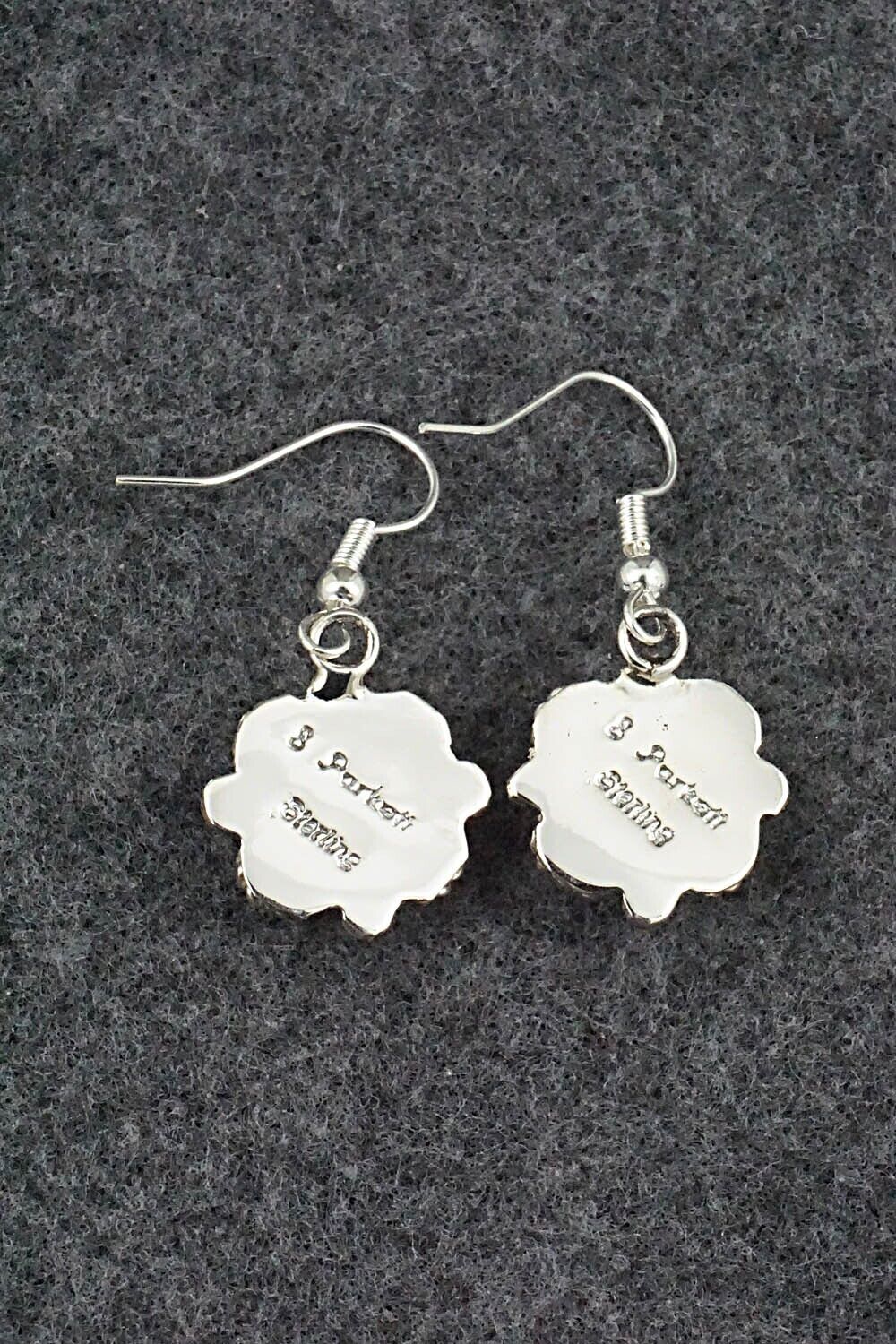 Turquoise & Sterling Silver Earrings - Sandra Parkett