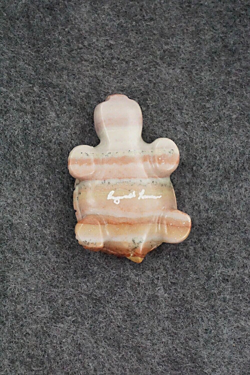 Turtle Zuni Fetish Carving - Reynold Lunasee