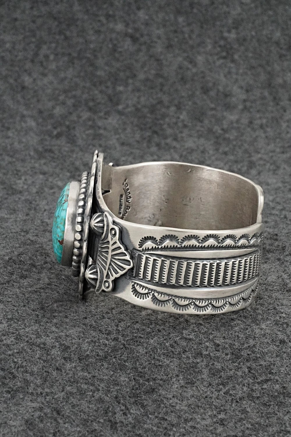 Turquoise & Sterling Silver Bracelet - Randy Boyd