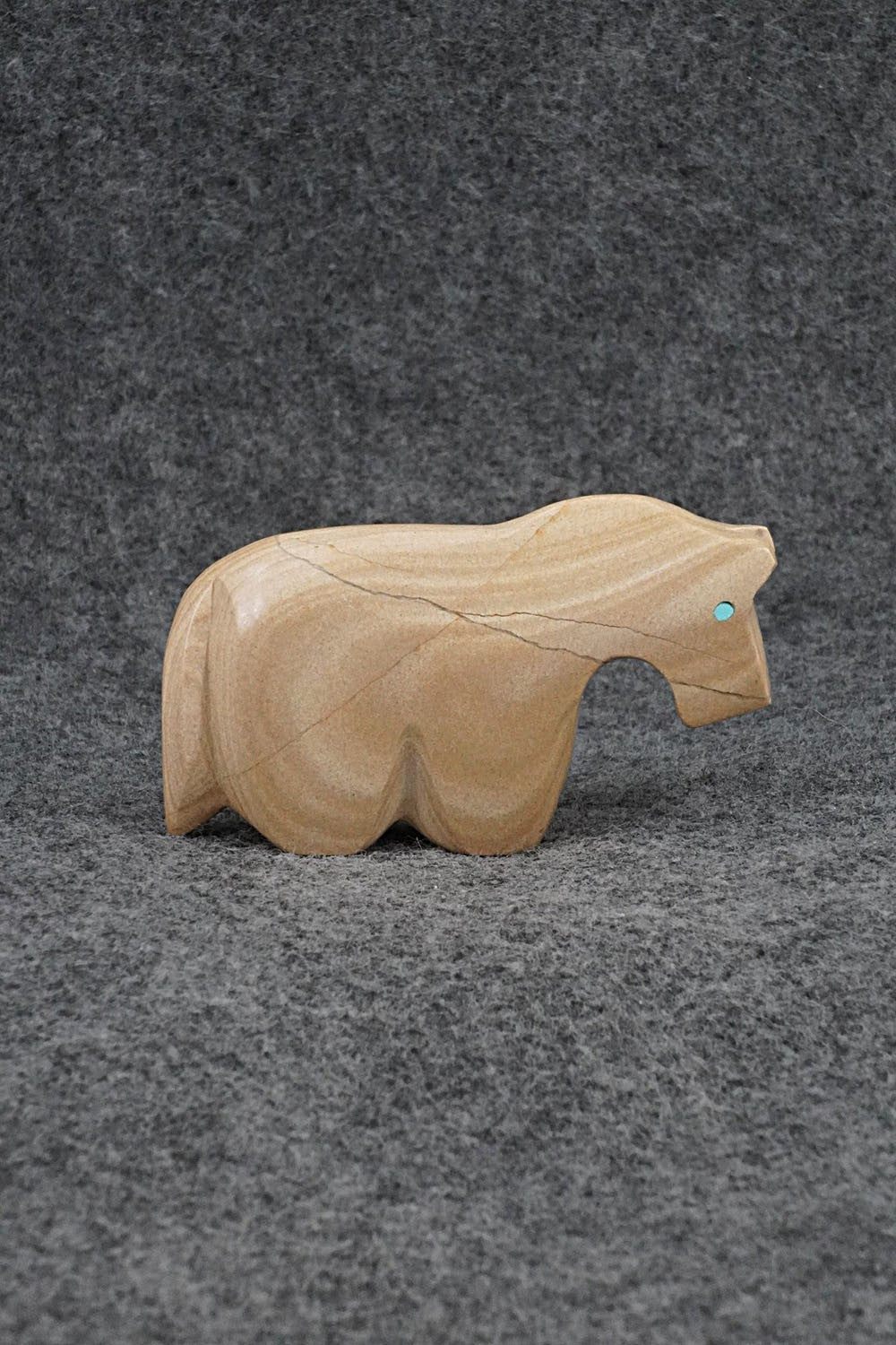 Horse Zuni Fetish Carving - Bernard Laiwakete