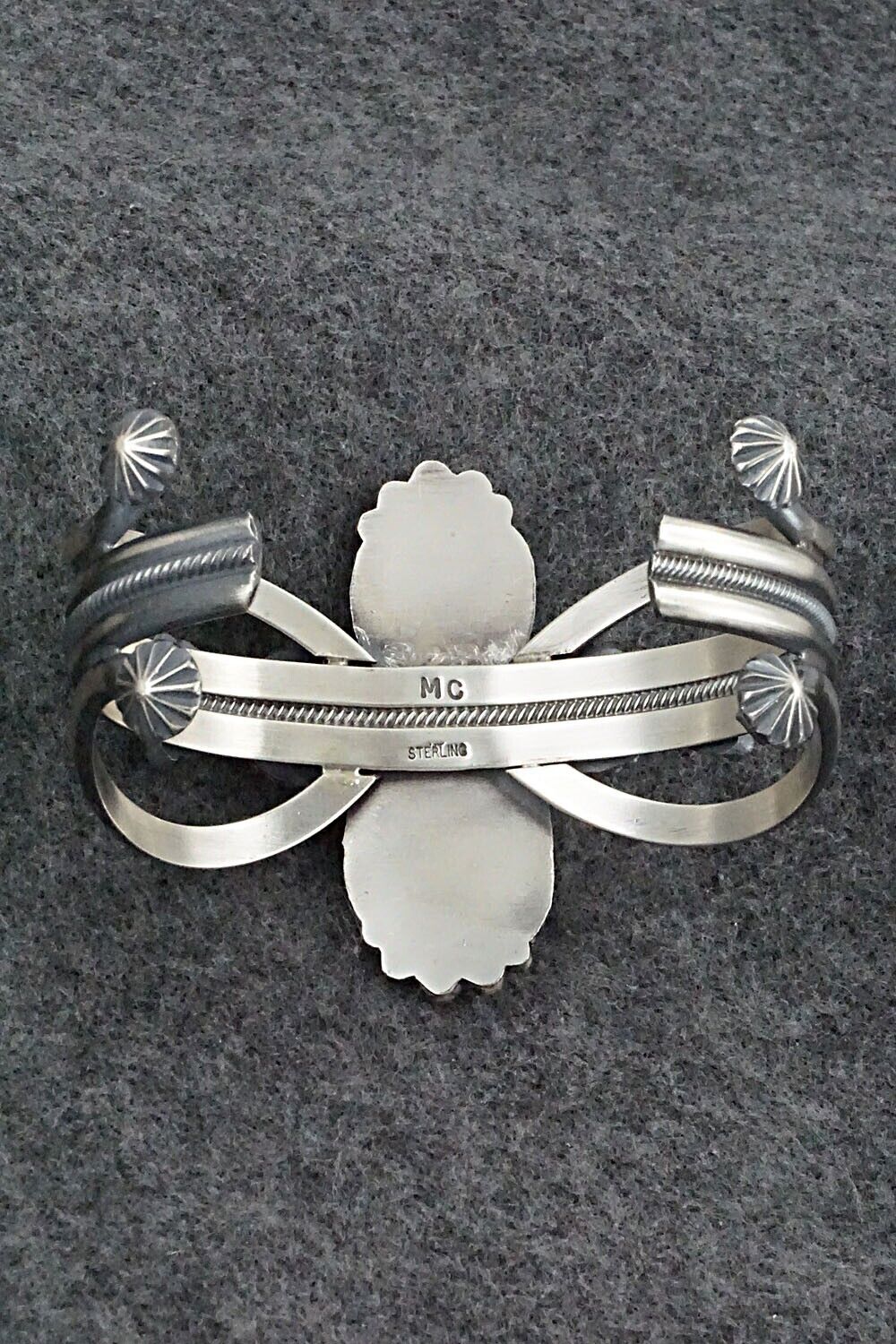 Turquoise & Sterling Silver Bracelet - Michael Calladitto
