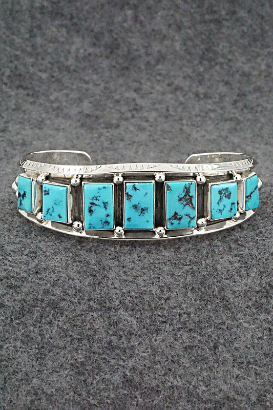 Turquoise & Sterling Silver Bracelet - Davey Morgan