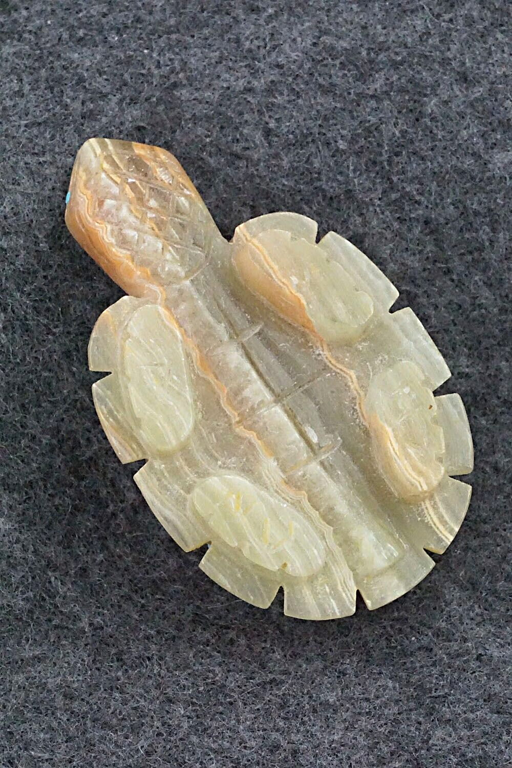 Turtle Zuni Fetish Carving - Douglas Martza