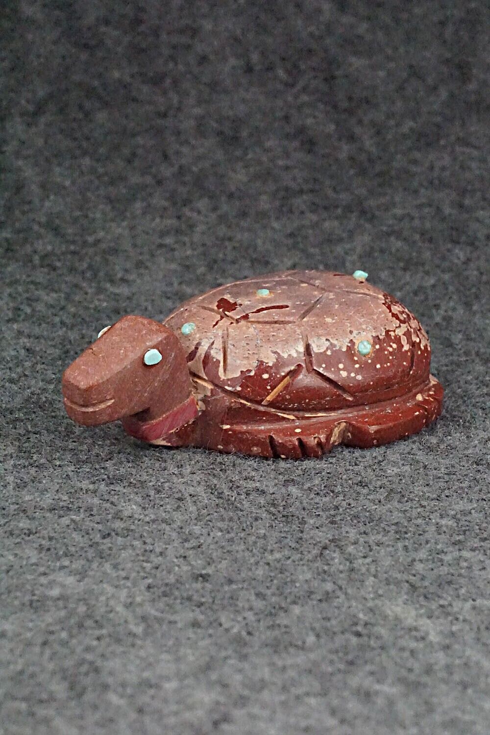 Turtle Zuni Fetish Carving - Roger Shebola