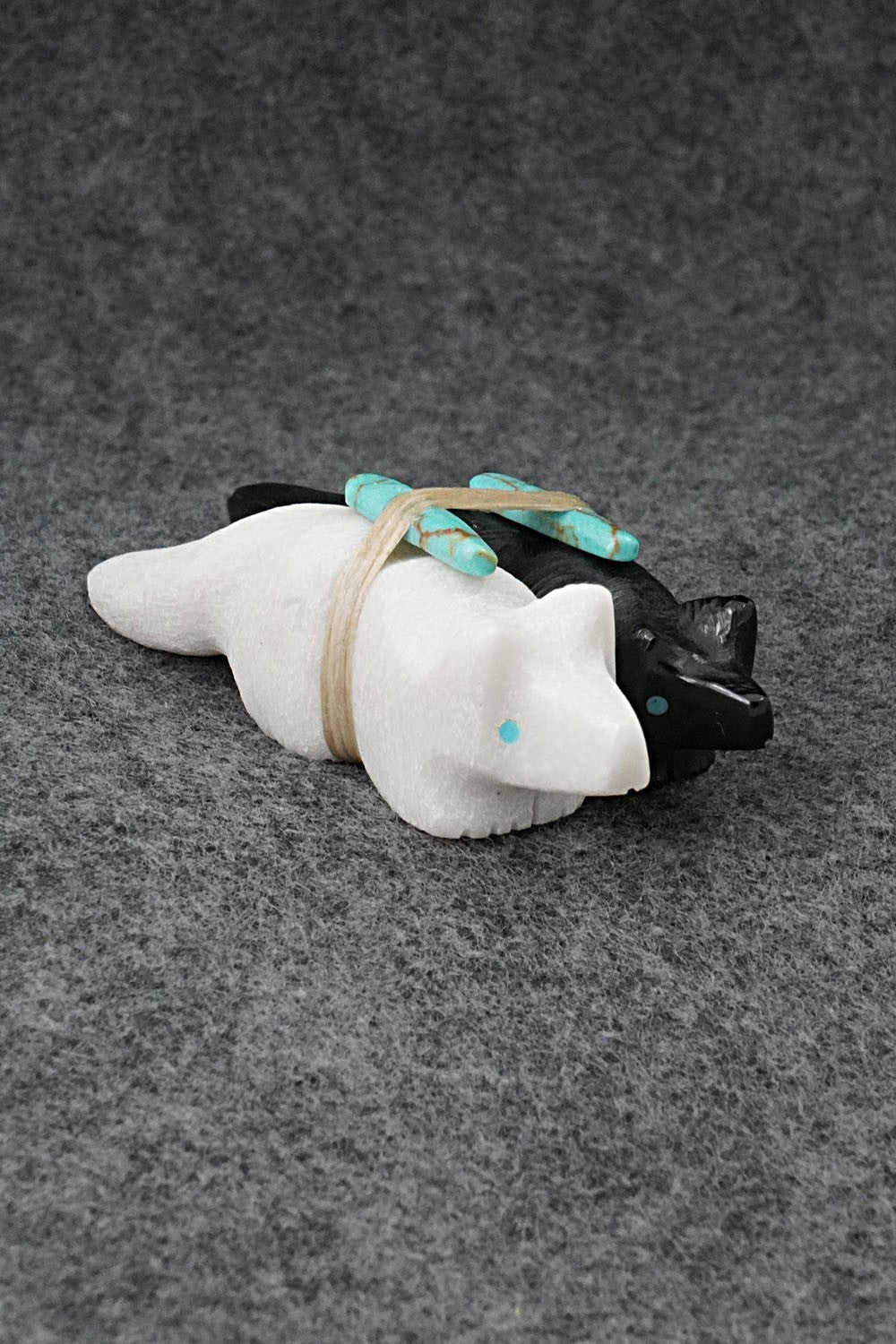 Bear Zuni Fetish Carving - Herbert Halate