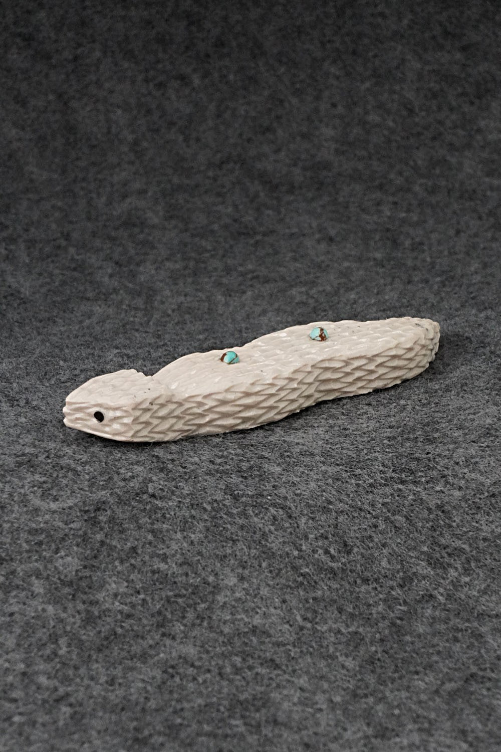 Snake Zuni Fetish Carving - Jesus Espino