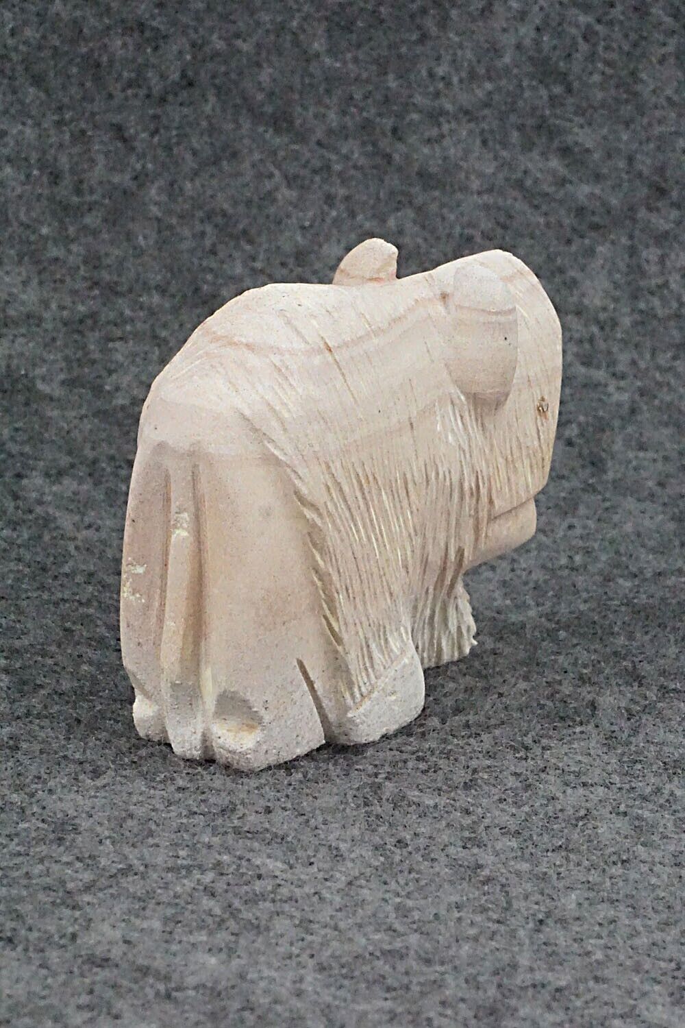 Buffalo Zuni Fetish Carving - Kenny Chavez
