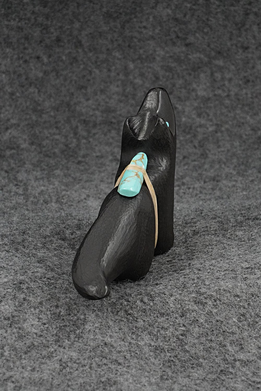 Wolf Zuni Fetish Carving - Herbert Halate