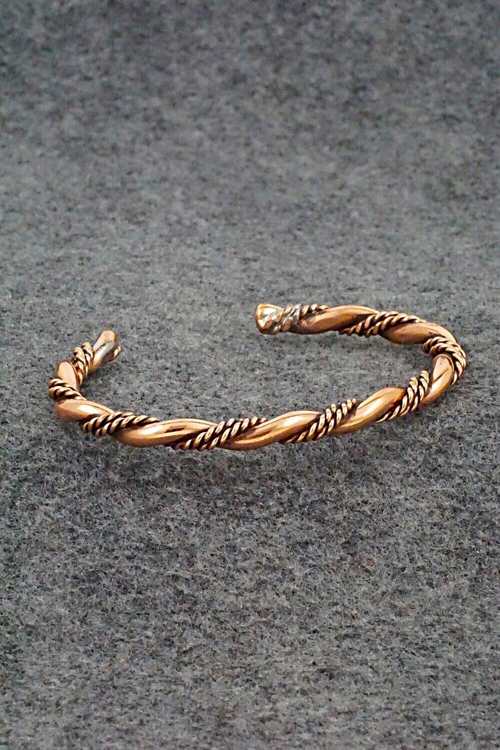 Copper Bracelet - Elaine Tahe
