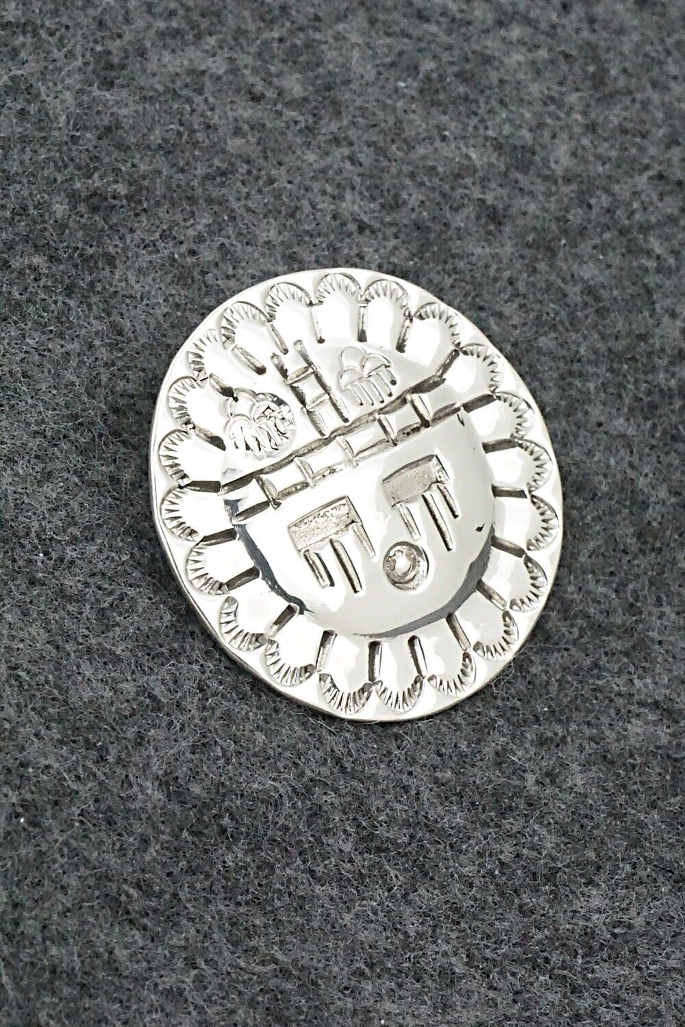 Sterling Silver Pendant/Pin - Allison Manuelito