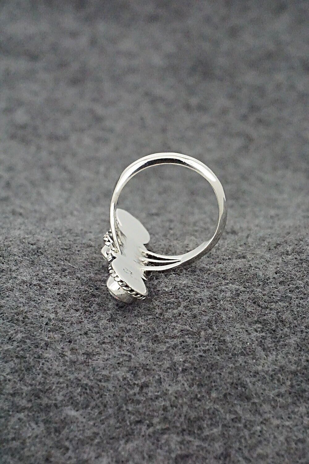 Opalite & Sterling Silver Ring - Andrew Vandever - Size 7.75