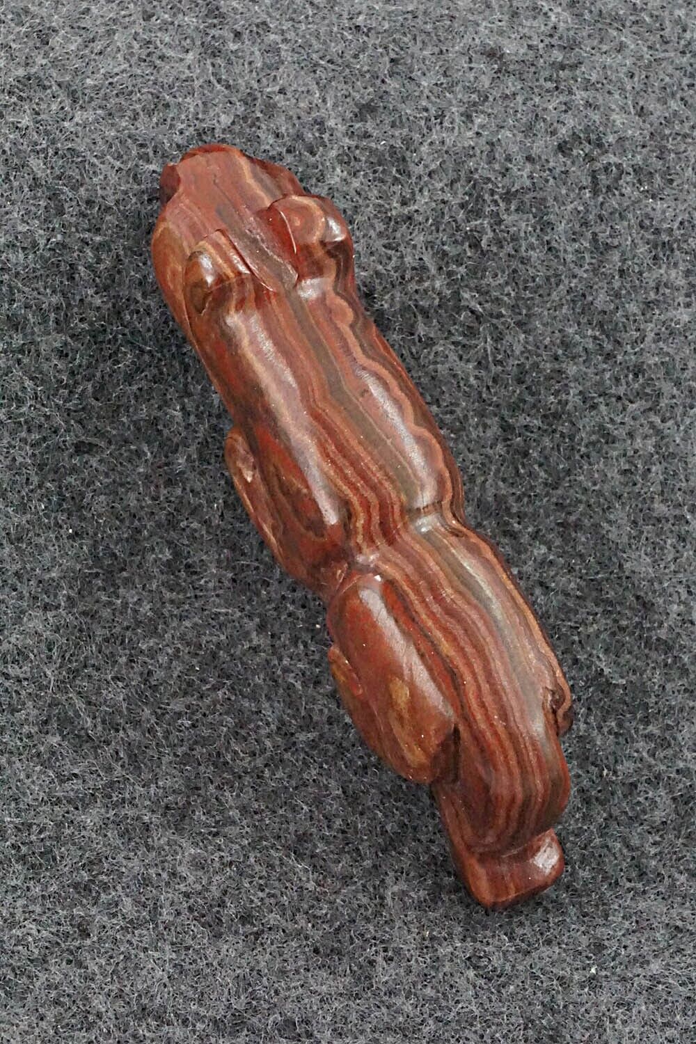Mountain Lion Zuni Fetish Carving - Reynold Lunasee