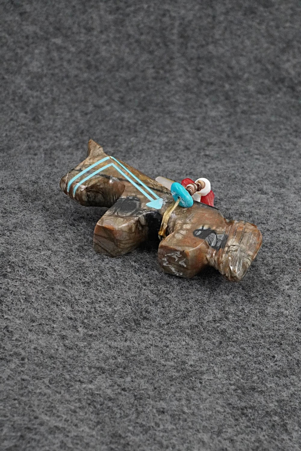 Horse Zuni Fetish Carving - Rodney Laiwakete