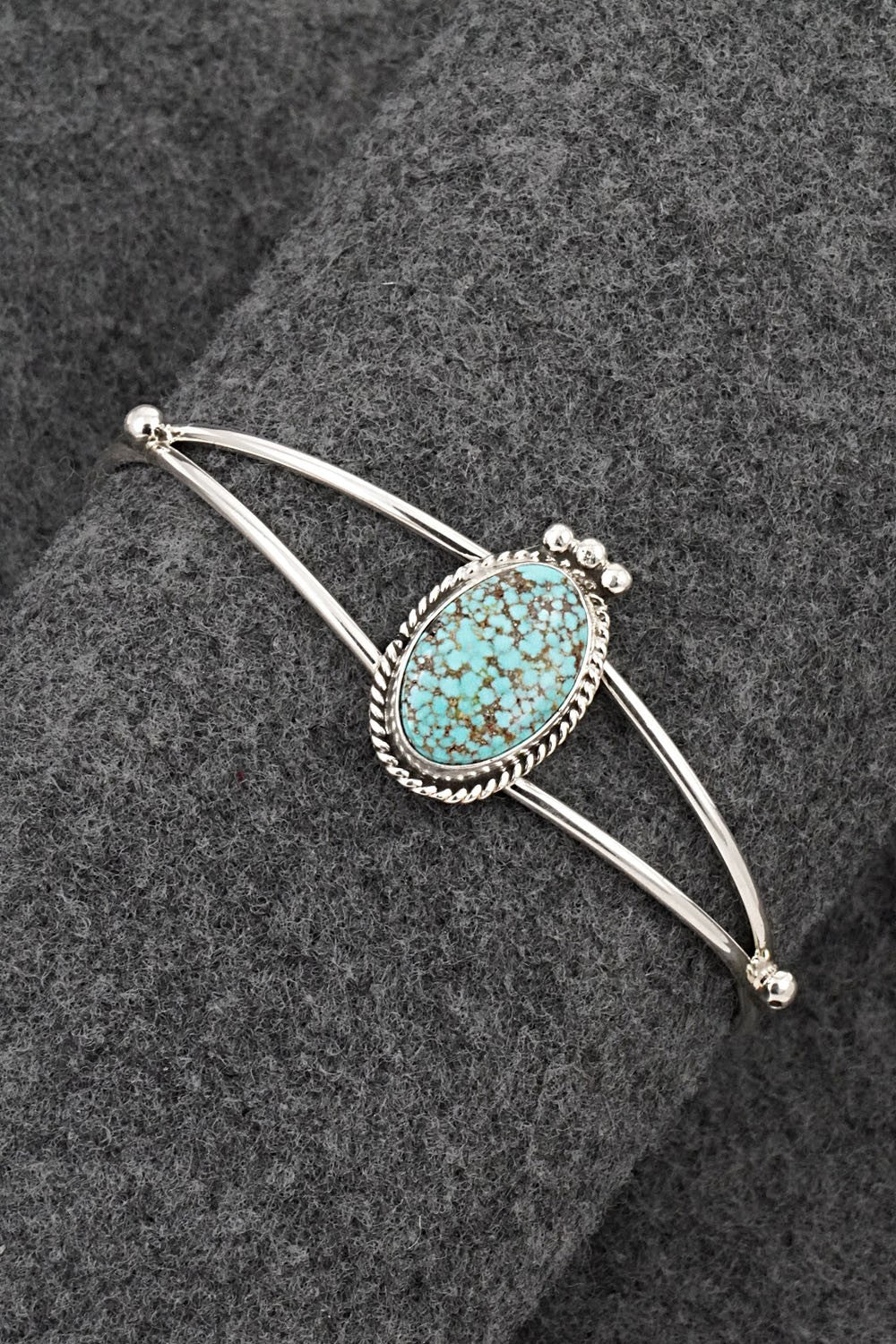 Turquoise & Sterling Silver Bracelet - Rena Begay