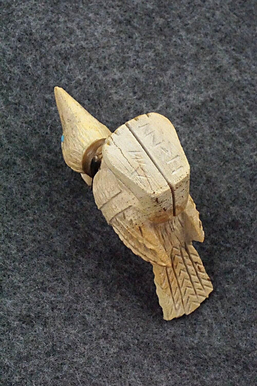 Roadrunner Zuni Fetish Carving - Douglas Martza