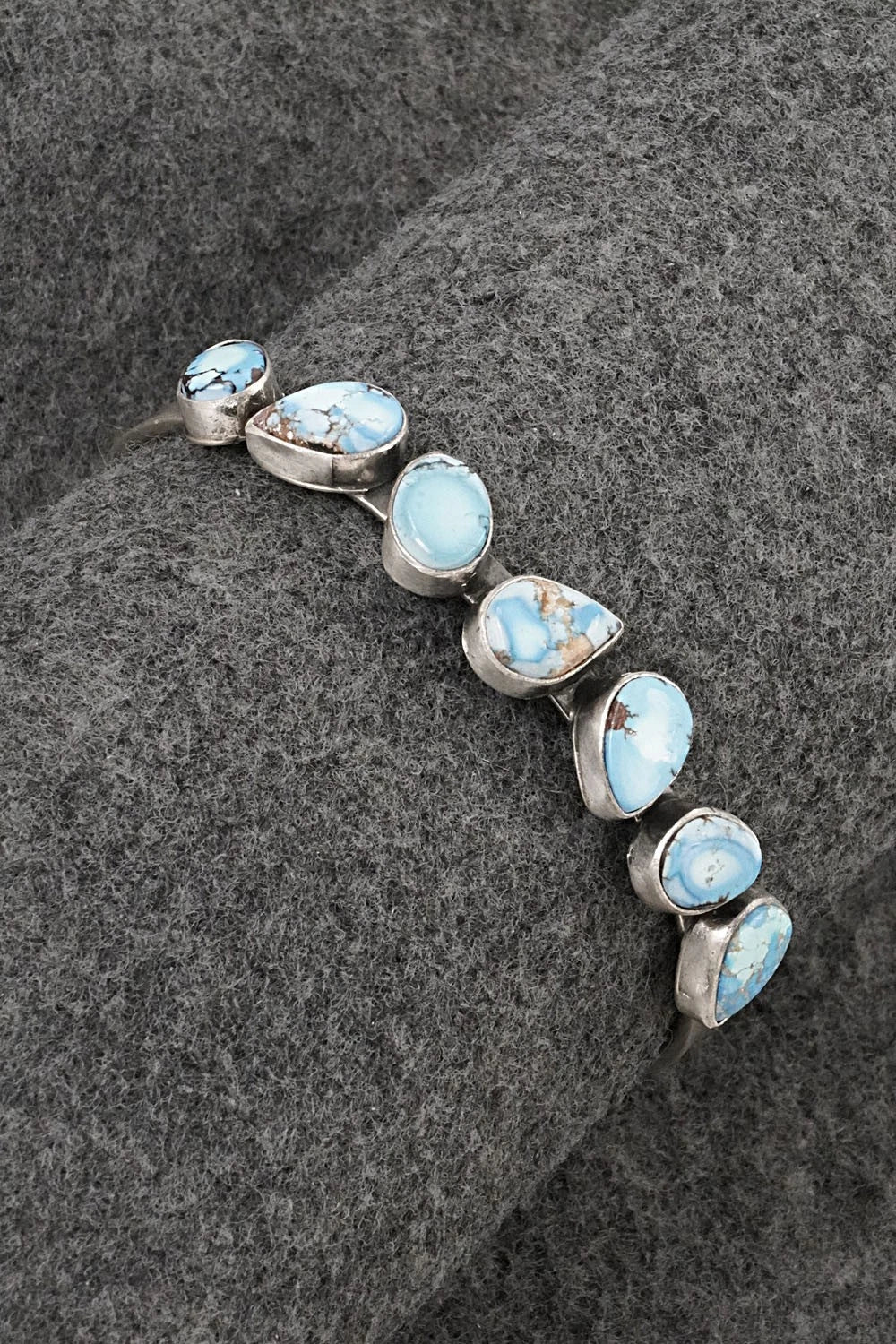 Turquoise & Sterling Silver Bracelet - Verley Betone