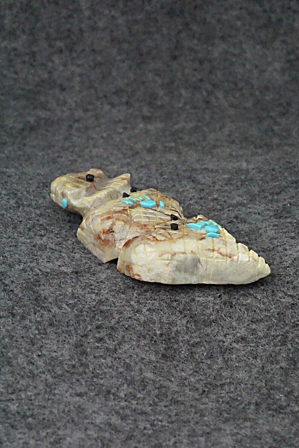 Horned Toad Zuni Fetish Carving - Danette Laate