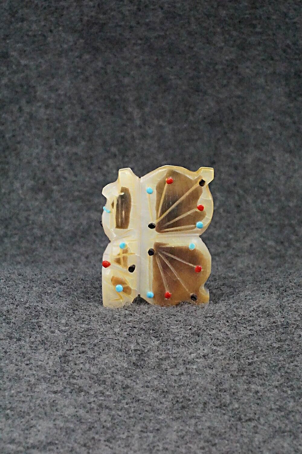 Butterfly Zuni Fetish Carving - Danette Laate