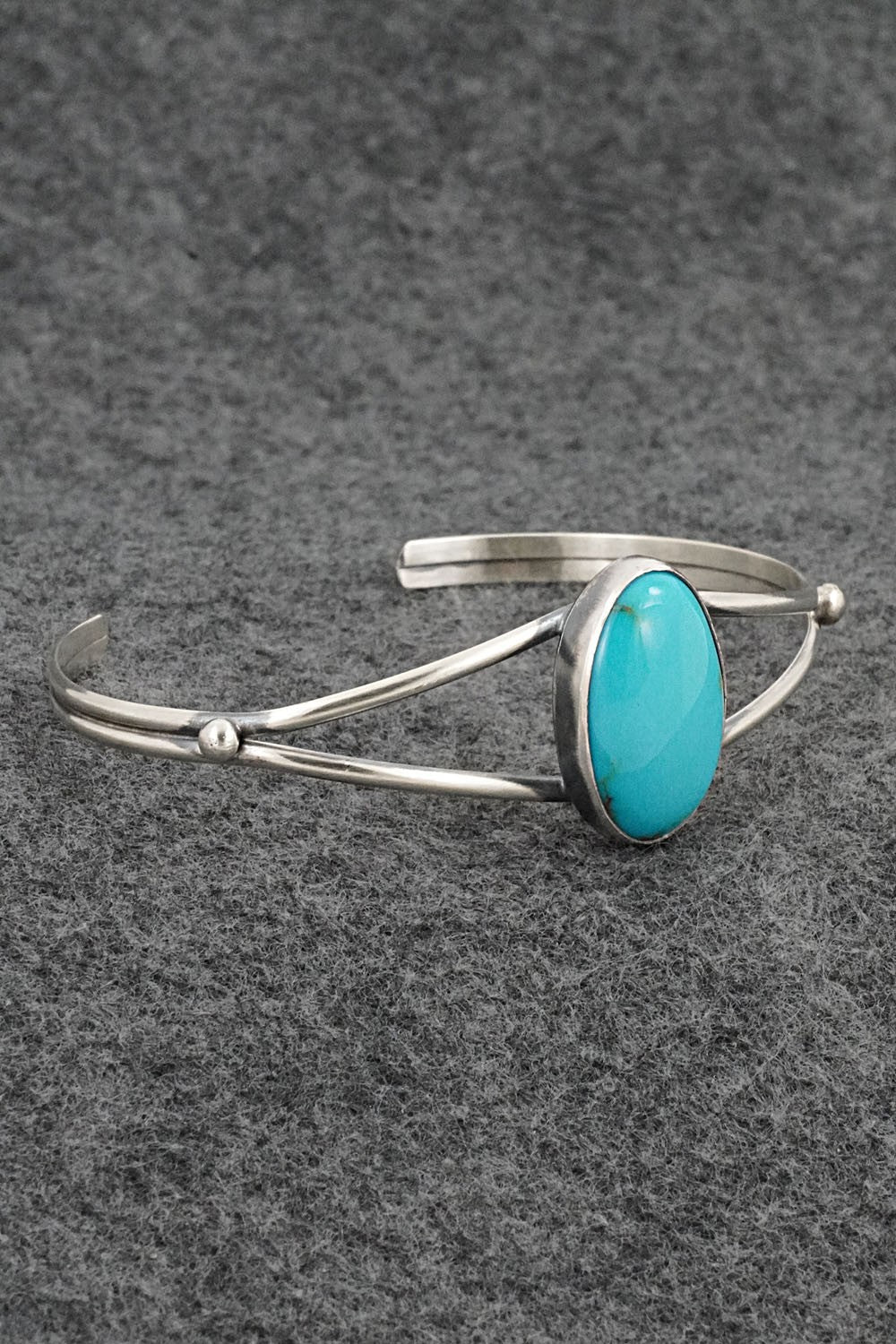 Turquoise & Sterling Silver Bracelet - Rena Begay