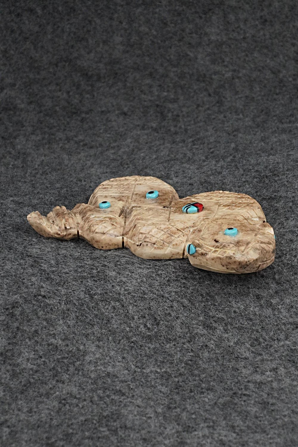 Rattlesnake Zuni Fetish Carving - Danette Laate