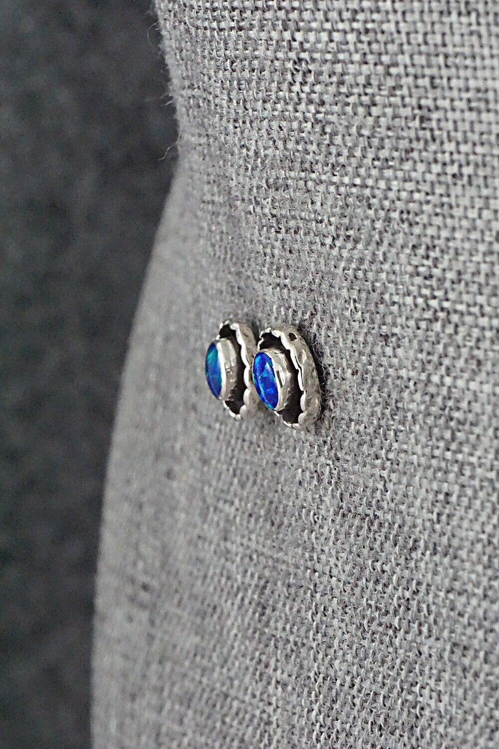 Opalite & Sterling Silver Earrings - Carina Leekity