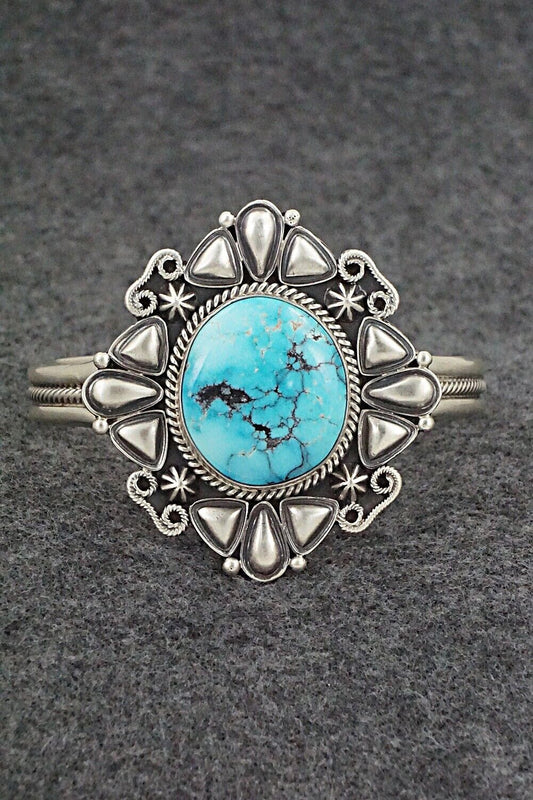 Turquoise & Sterling Silver Bracelet - Derrick Gordon