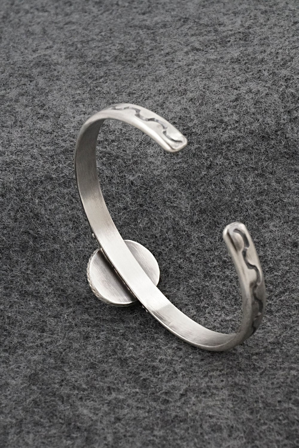Turquoise & Sterling Silver Bracelet - Samuel Yellowhair