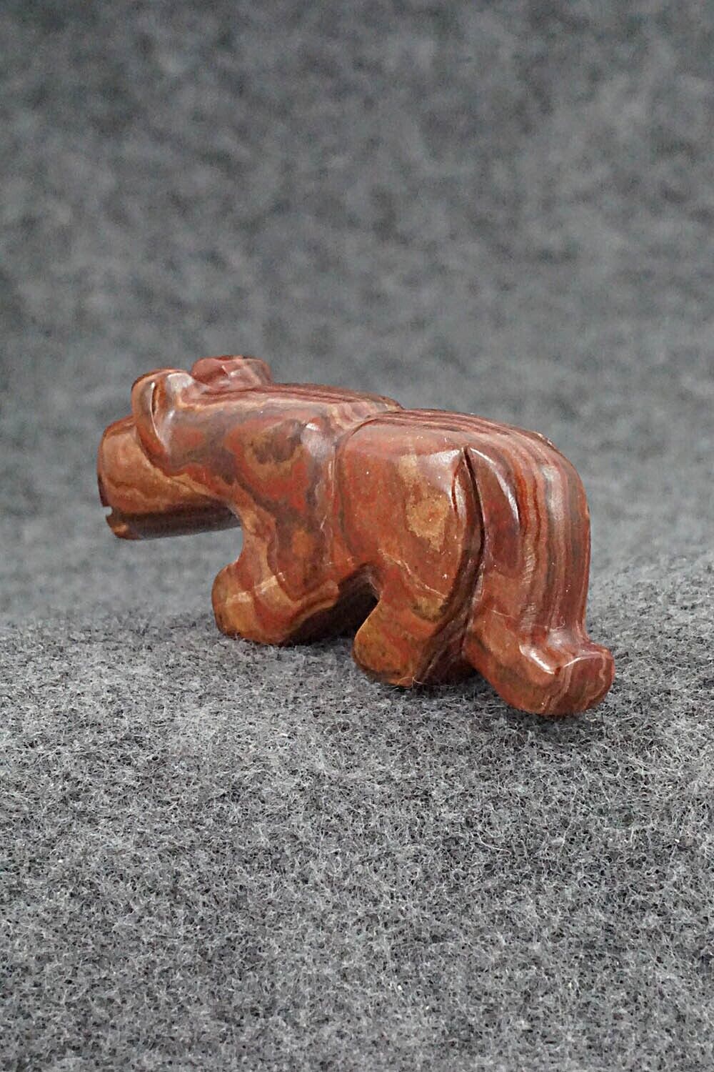 Mountain Lion Zuni Fetish Carving - Reynold Lunasee